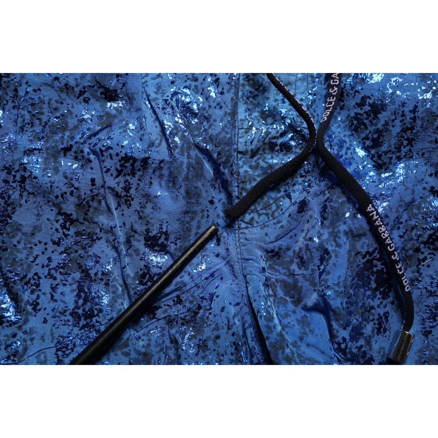 Dolce & Gabbana Blue Nylon Beachwear Swim Shorts 2Pc Swimwear