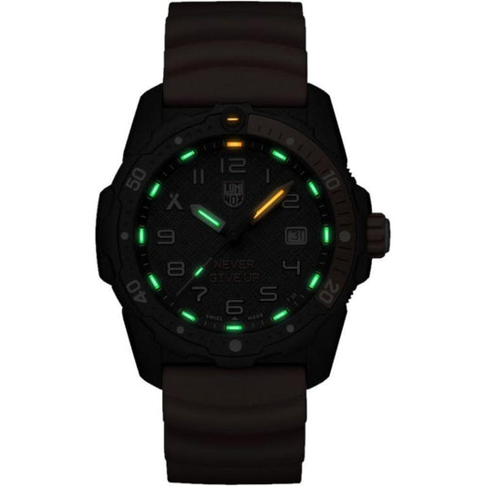 Luminox Orange Rubber Watch