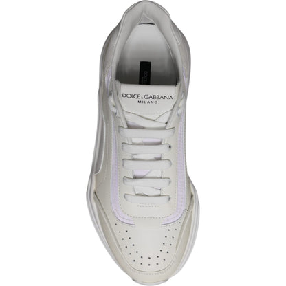 Dolce & Gabbana White Daymaster Low Top Sneakers Shoes