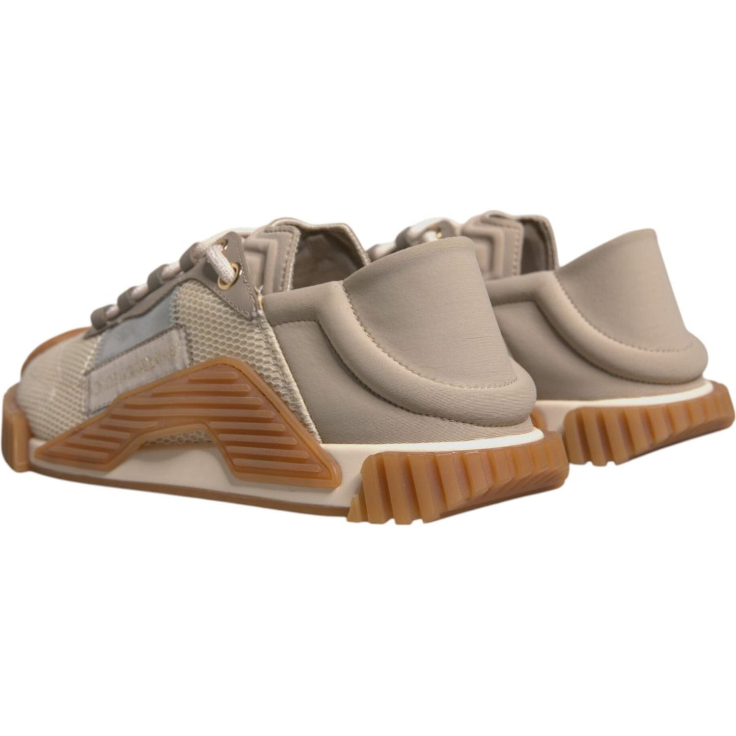 Dolce & Gabbana Multicolor Lace Up Low Top NS1 Sneakers Shoes