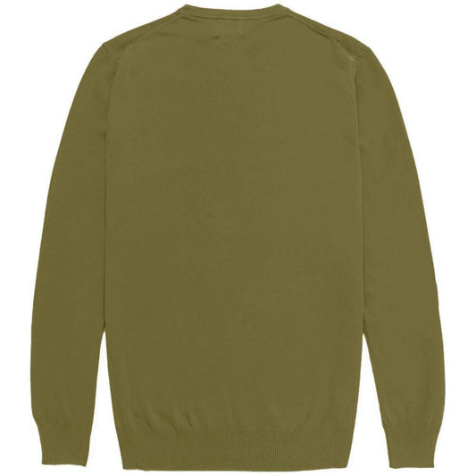 Refrigiwear Green Cotton Sweater RE-15004-L