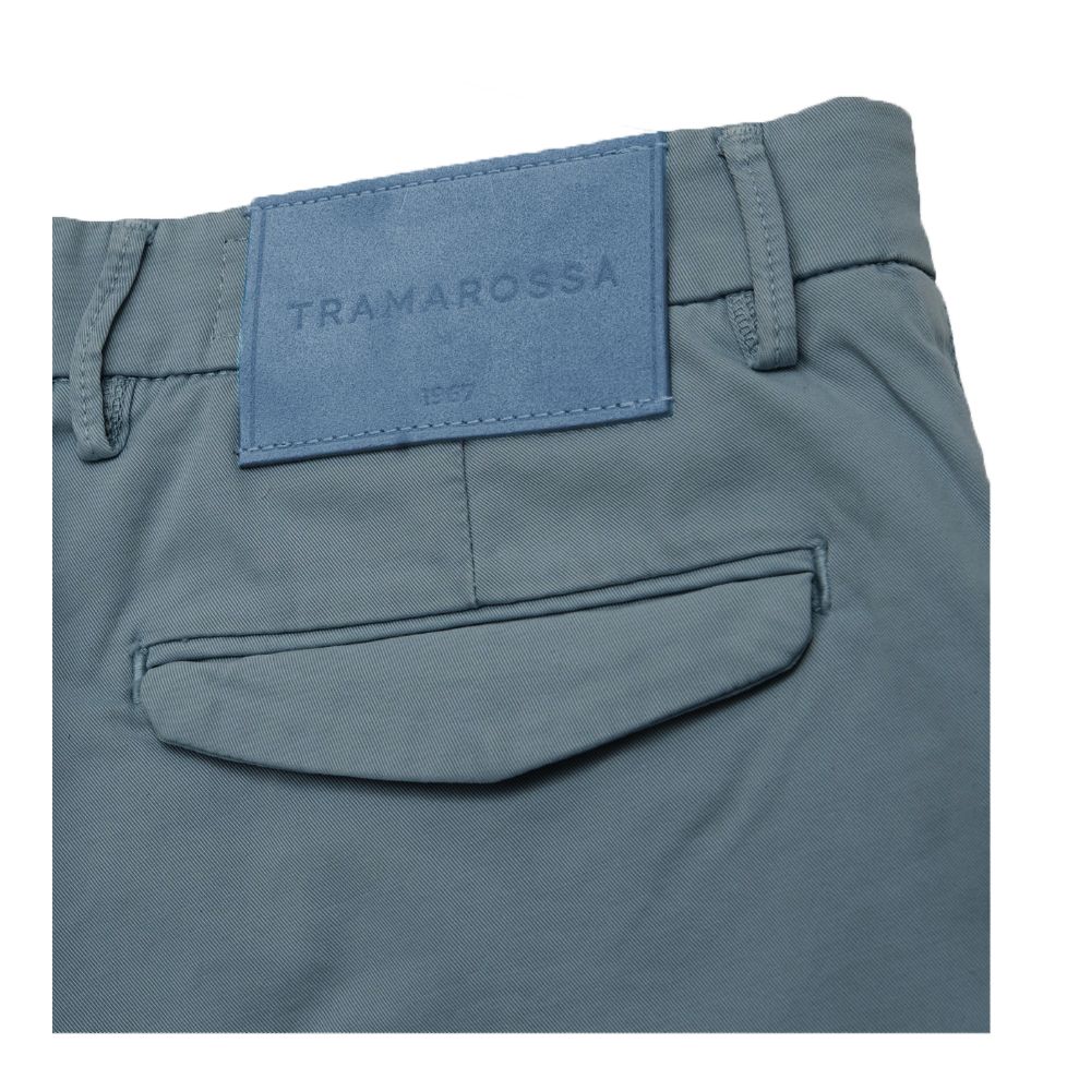 Tramarossa Light Blue Linen Men Short