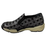 PINKO Silver Black Slip-on Sequence Design Sneakers Shoes LA8326-39