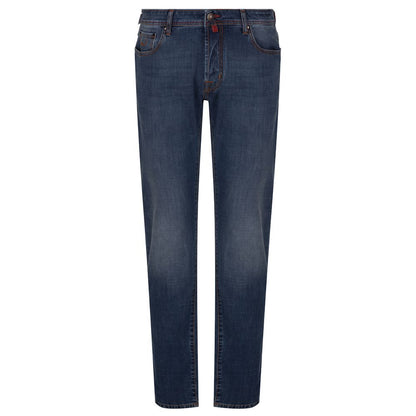Jacob Cohen Blue Cotton Men's Jeans