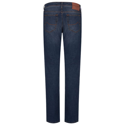 Jacob Cohen Blue Cotton Men's Jeans