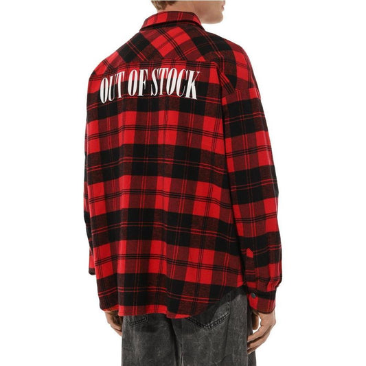 Diego Venturino Red Cotton Jacket