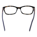 Guess Gray Women Glasses Frame, full-rim rectangle style with grey acetate frame, demo plastic lenses, size 51-16-145, includes branded case