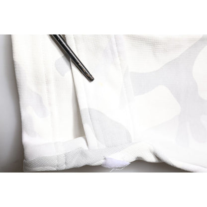 Dolce & Gabbana White Camouflage Cargo Jogger Sweatpants Pants