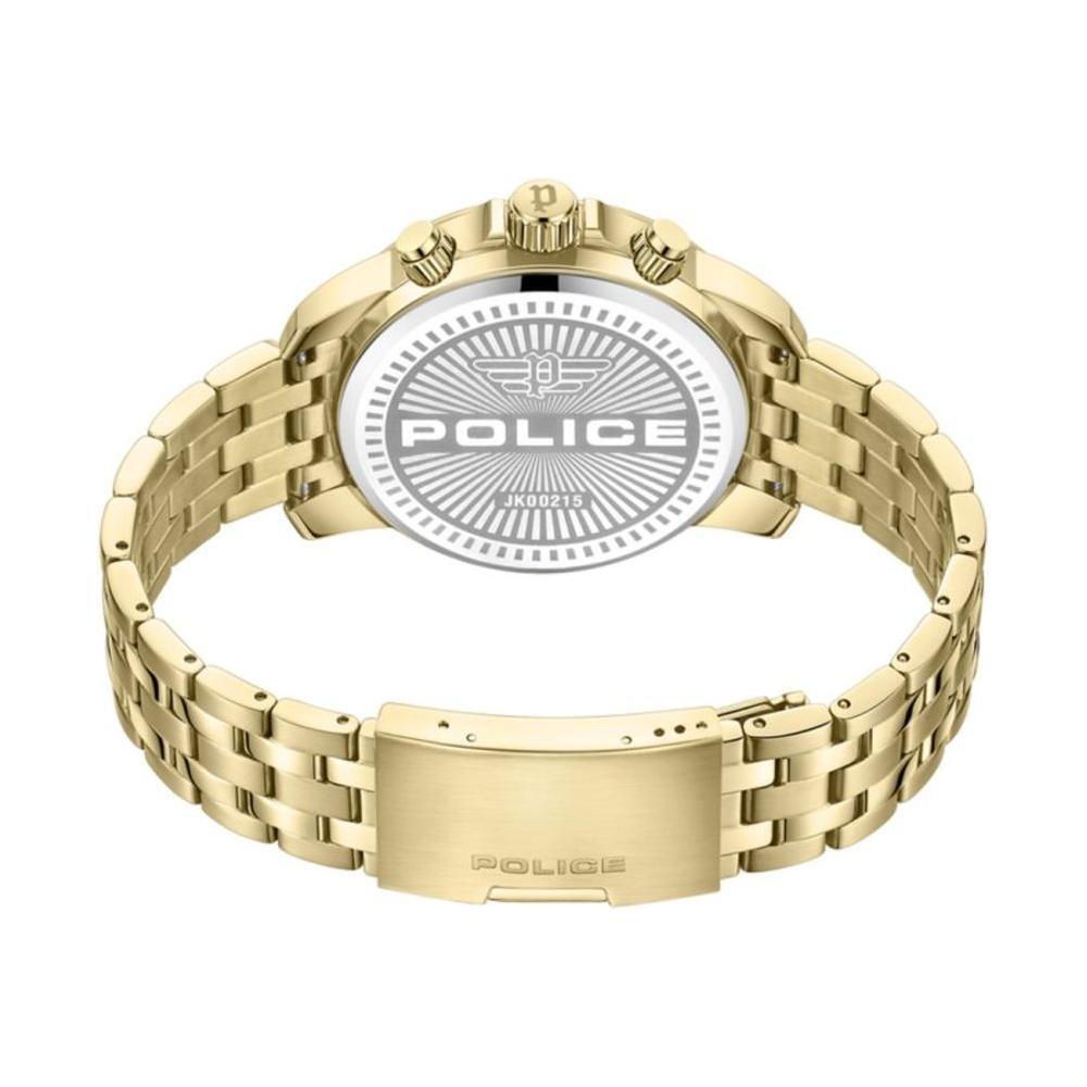Police Gold Stainless Steel Watch