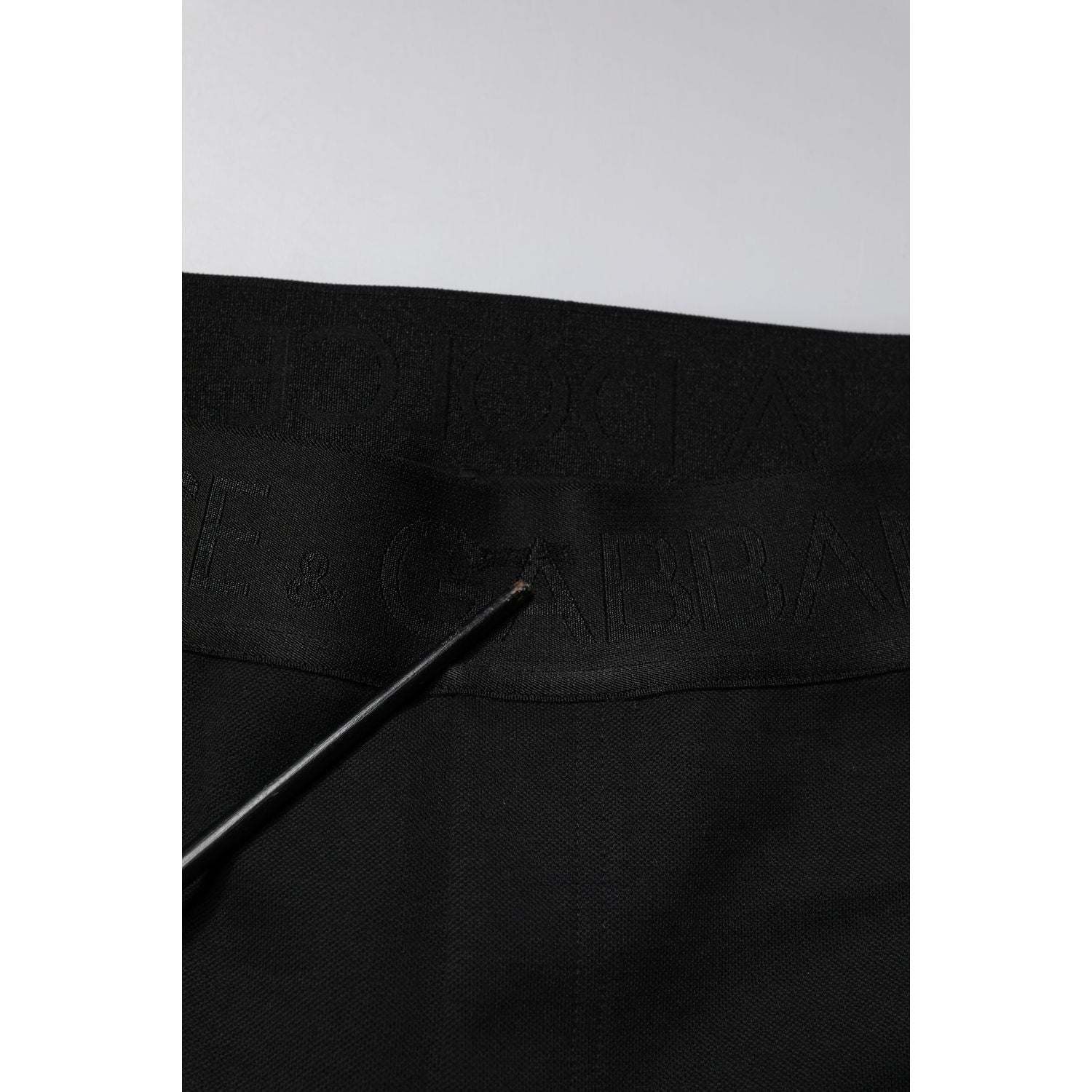 Dolce & Gabbana Black Cotton Jogger Men Sweatpants Pants