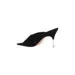 Amina Muaddi Samantha sabot Sandals AM-13S362519SAMBLACKSHINY-EU36.5/US6.5
