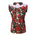 Dolce & Gabbana Multicolor Floral Lace Sleeveless Tank Top