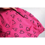 Dolce & Gabbana Pink Cotton Heart Print Bermuda Shorts PAN75740-48
