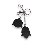 Dolce & Gabbana Multicolor #DGFAMILY Logo Badge Holder Keychain Keyring
