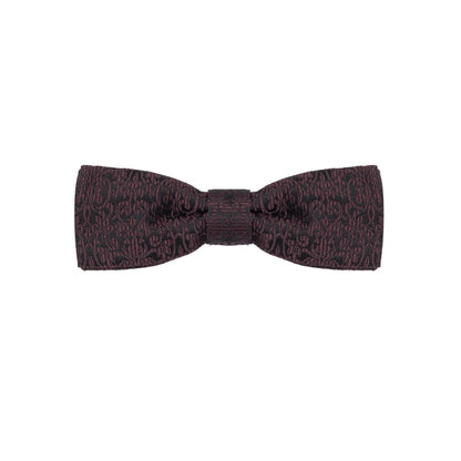 Dolce & Gabbana Black Silk Bowty