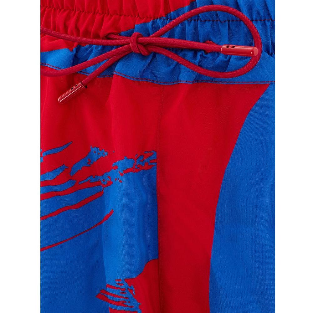 优雅多色粘胶短裤