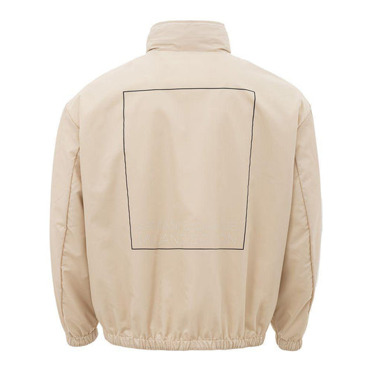 Armani Exchange Beige Polyamide Jacket for the Modern Man AR-3879672-M