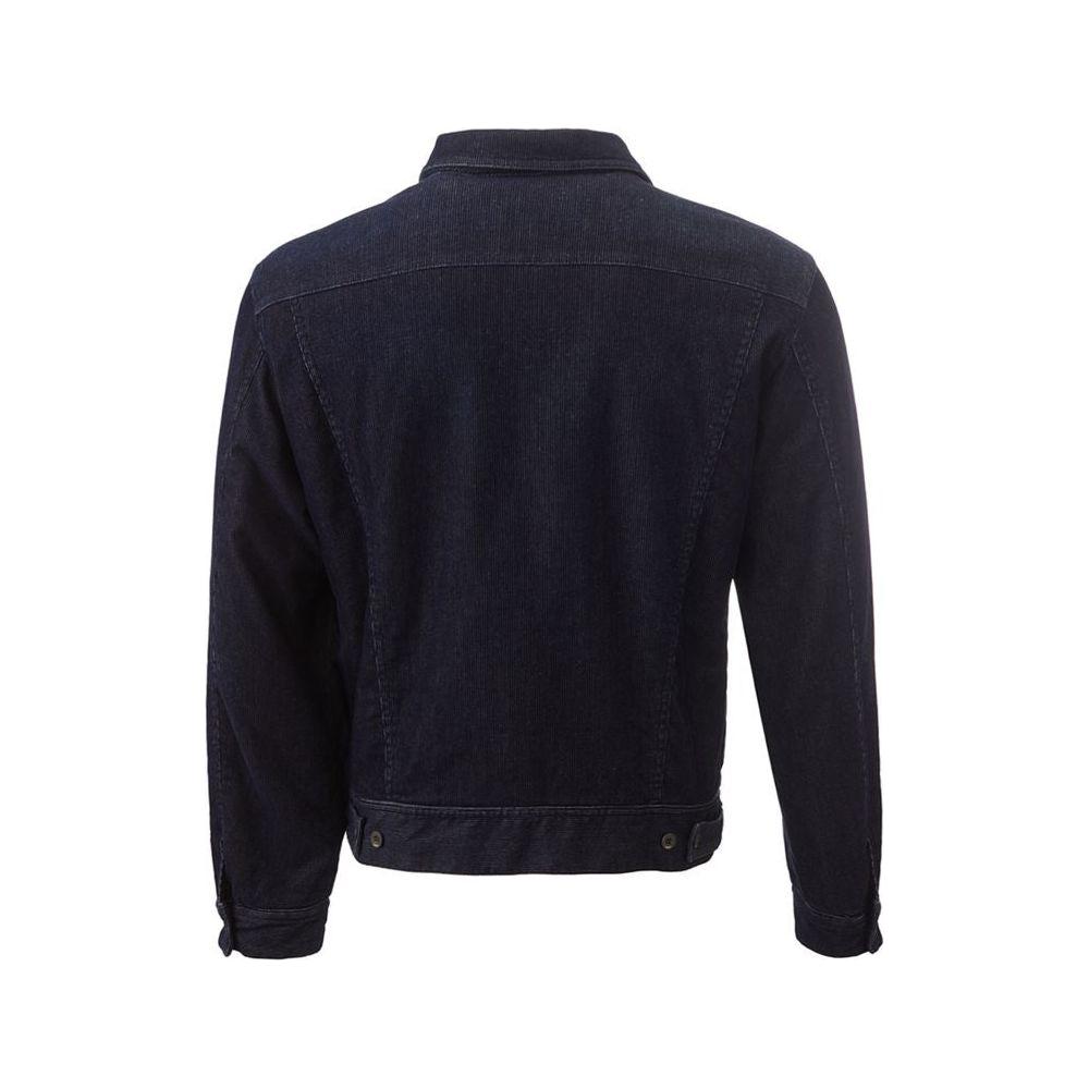 Lardini Blue Cotton Jackets & Coat