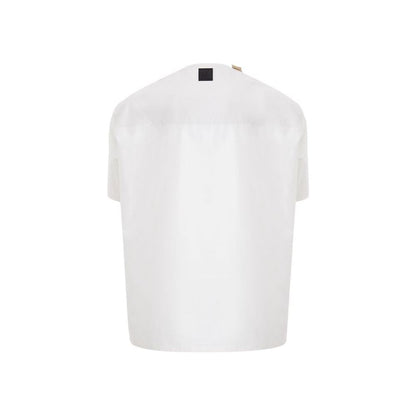 Emporio Armani White Cotton T-Shirt