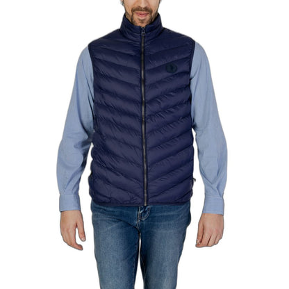 U.S. POLO ASSN. Blue Polyamide Sleveless Jacket