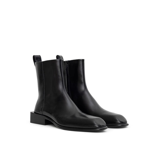 Alexander Wang Black Leather Boot AL-9000676-EU38/US8