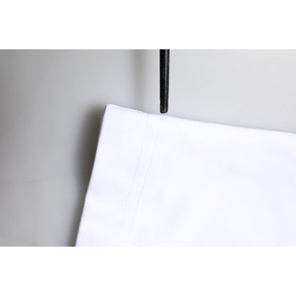 Dolce & Gabbana White Bellissima Cotton Crew Neck T-shirt