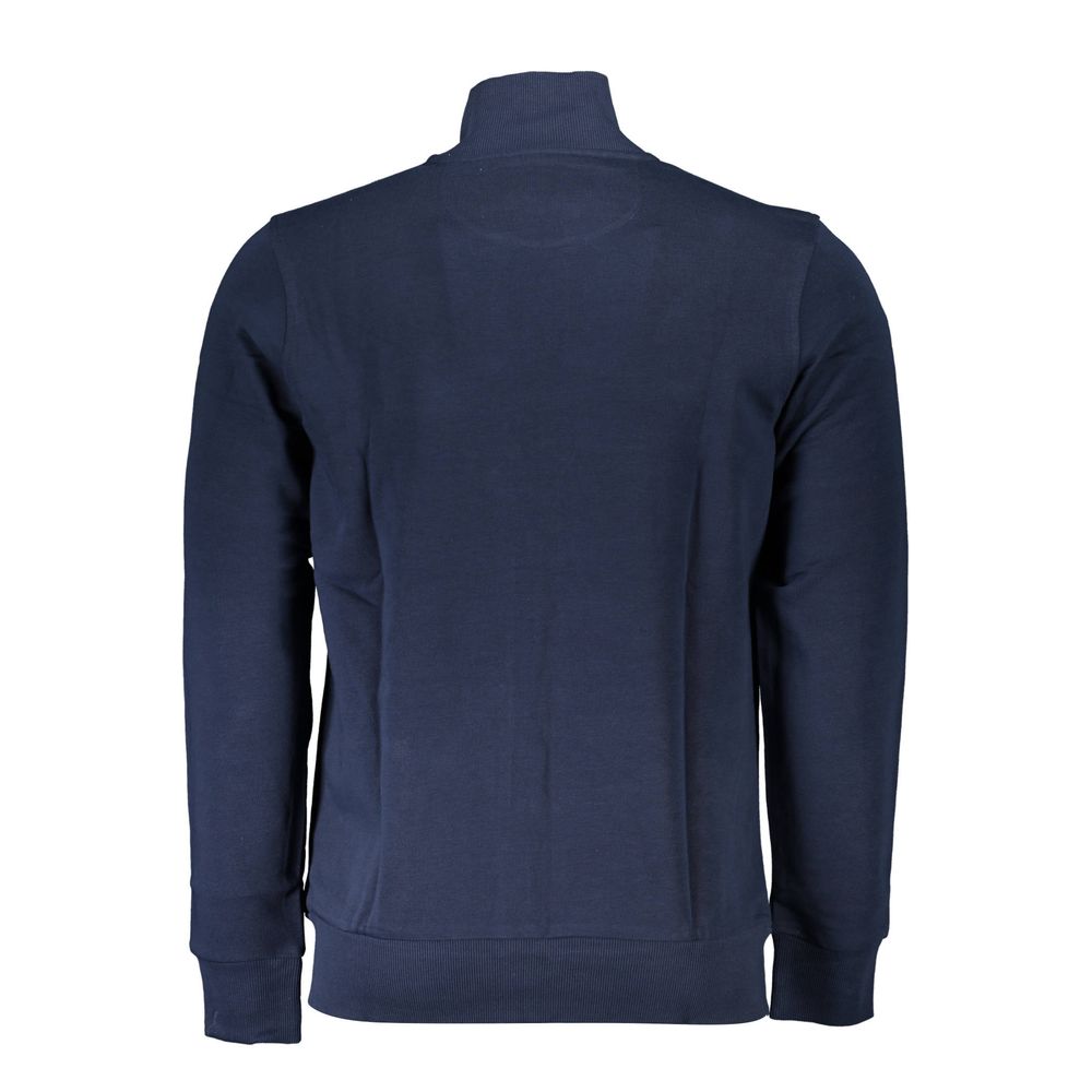 La Martina Blue Cotton Men's Sweater