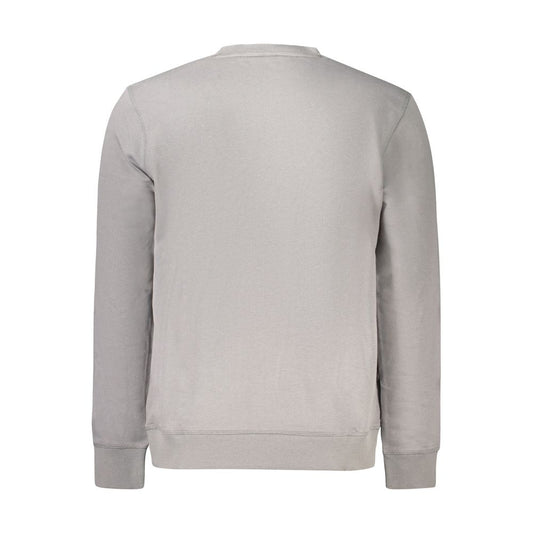 Hugo Boss Gray Cotton Men Sweater BO-34571-XXL