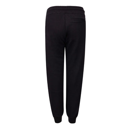 GCDS Black Cotton Joggers Workout Pant
