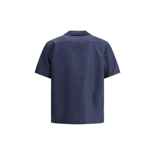 Missoni Bowling Shirt with shiny ZigZag pattern MI-US25SJ05BW00VA93924-IT44 | XS