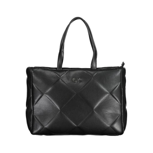 Calvin Klein Black Polyester Handbag