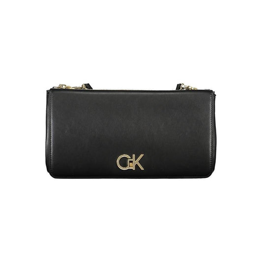 Calvin Klein Black Polyester Handbag