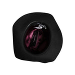 Dolce & Gabbana Black Wide Brim Trilby Fedora Hat HAT9751-57