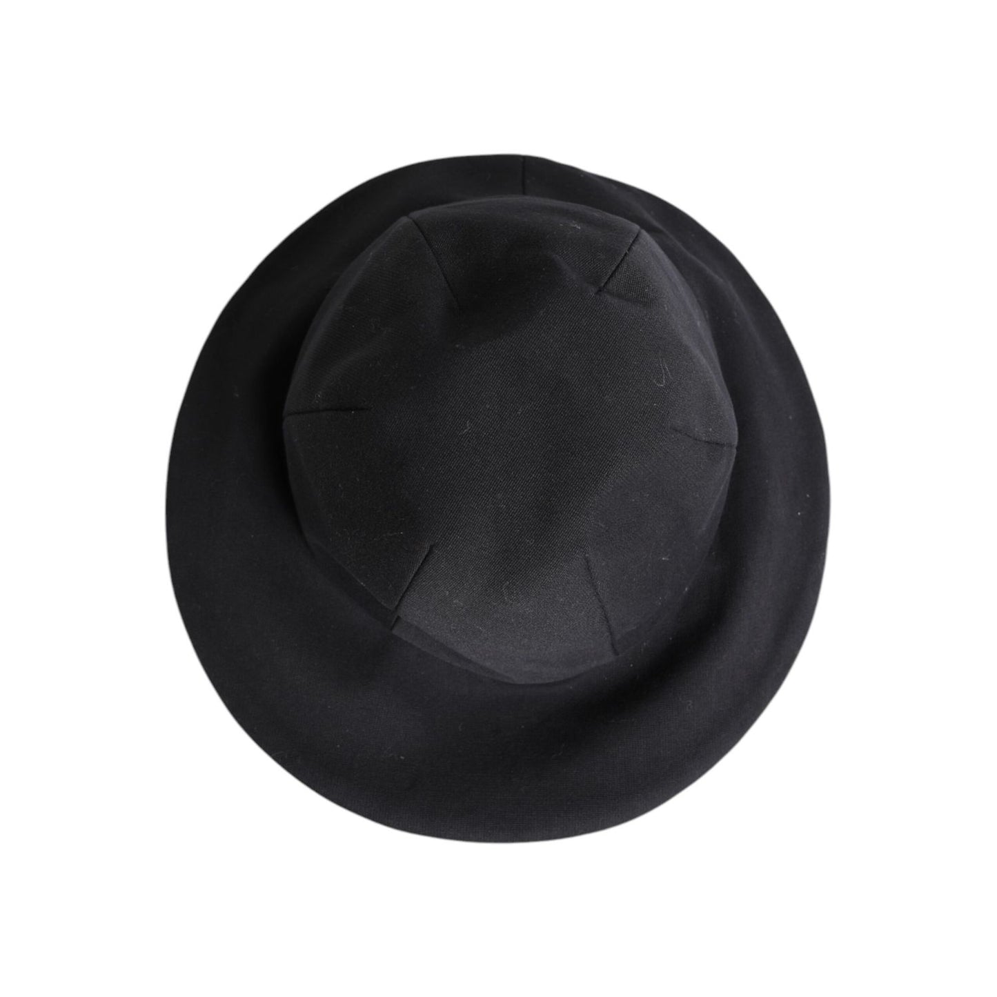 Dolce & Gabbana Black Cotton Wide Brim Bucket Hat HAT9758-57
