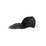 Dolce & Gabbana White Black Polka Dot Feathers Baseball Cap HAT9831-56