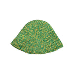 Dolce & Gabbana Green Cotton Crochet DG Logo Bucket Hat HAT9858-58