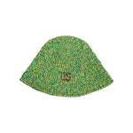 Dolce & Gabbana Green Cotton Crochet DG Logo Bucket Hat HAT9858-58