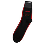 Dolce & Gabbana Black Nylon DG Logo Mid Calf Men Socks SCS2186-L