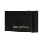 Dolce & Gabbana Black Stretch Logo Mid Calf Men Socks SCS2235-L