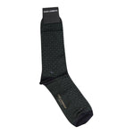 Dolce & Gabbana Black Polka Dots Cotton Mid Calf Socks SCS2200-L