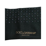 Dolce & Gabbana Black Polka Dots Cotton Mid Calf Socks SCS2200-L