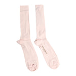 Dolce & Gabbana Ivory Cotton Stretch Logo Over Calf Socks SCS2214-L