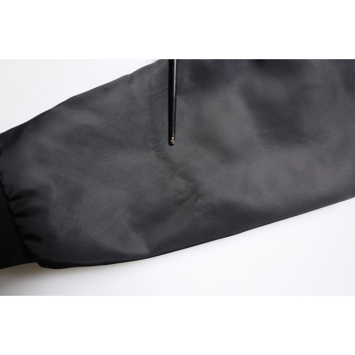 Dolce & Gabbana Black Lambskin Leather Biker Full Zip Jacket JKT4137-48