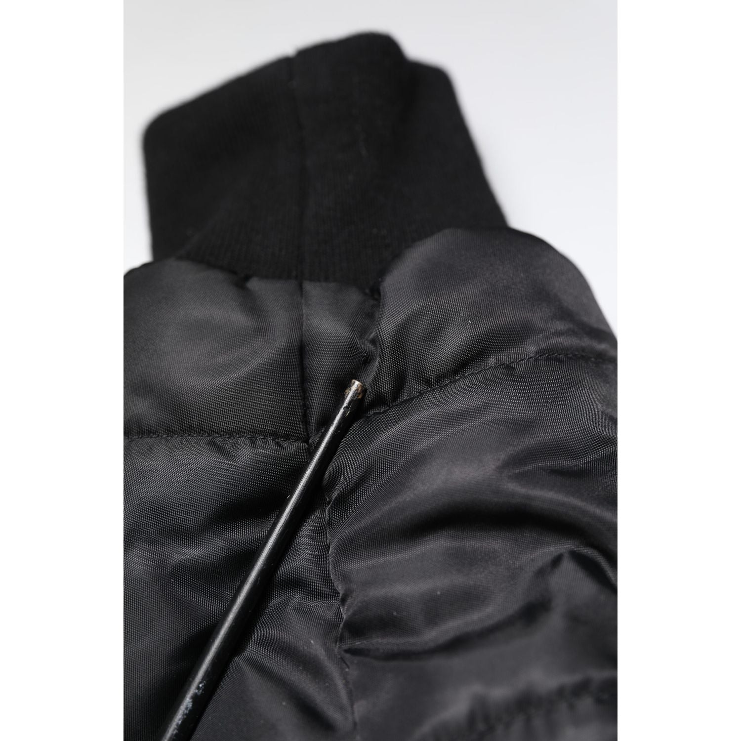 Dolce & Gabbana Black Hooded Parka Winter Men Coat Jacket
