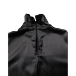 Dolce & Gabbana Black Silk Turtleneck Men Pullover Sweater TSH90185-50
