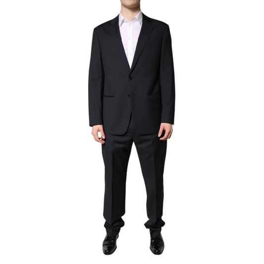 Emporio Armani Black Single Breasted Formal 2 Piece Suit KOS2266-48