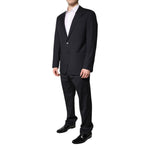 Emporio Armani Black Single Breasted Formal 2 Piece Suit KOS2266-48