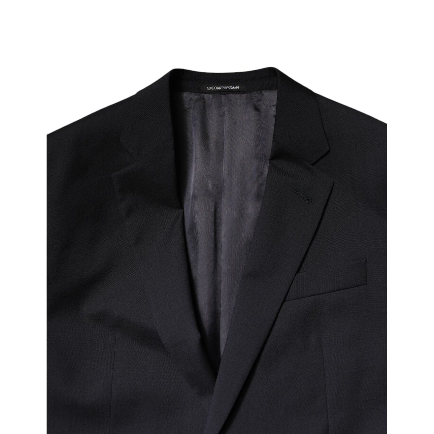 Emporio Armani Black Single Breasted Formal 2 Piece Suit KOS2266-48