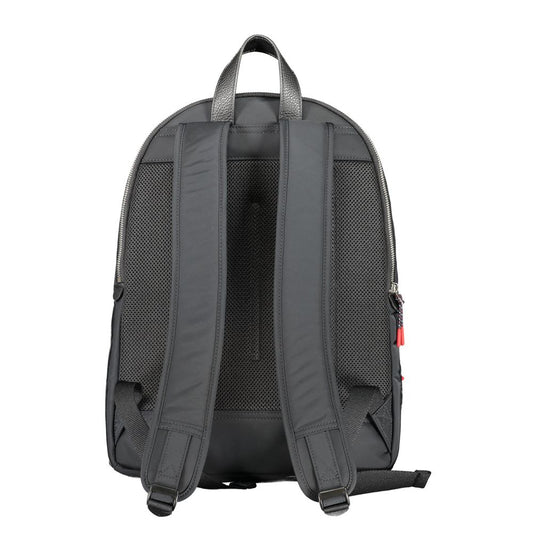Tommy Hilfiger Black Polyester Backpack TO-31022