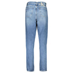 Calvin Klein Blue Cotton Women's Jeans